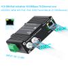 Zhpuostd EOC Converter, Ethernet Over Coaxial Adapter with PoE+ & DIN-Rail Mount, Extend IP Camera Network 300m via Existing Coaxial Cable, Plug and Play for CCTV Security System, a Pair view 2