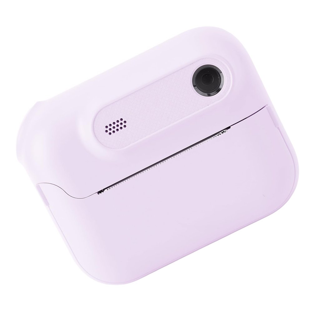 Instant Print Camera for Kids, 48MP 1080P HD 6X Zoom Digital Video Cameras for Toddler, Portable Travel Camera Christmas Birthday Gifts Toys (Purple)