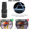 16X52 HD Monocular Telescope Hand Held Telescope Portable Pocket Monocular Telescope with Low-Light Dual Mirror Focusing Compression Shockproof view 3