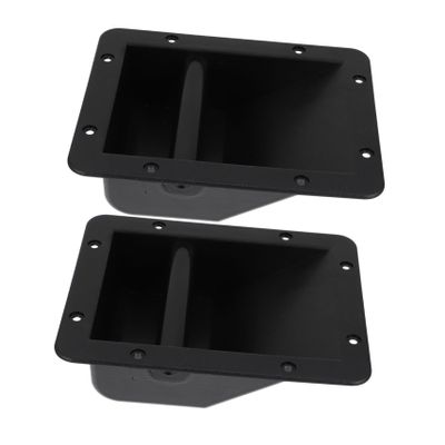 Gadpiparty 2pcs Sturdy Audio Handles Matte Finish Pull Cabinets Hardware for Speakers