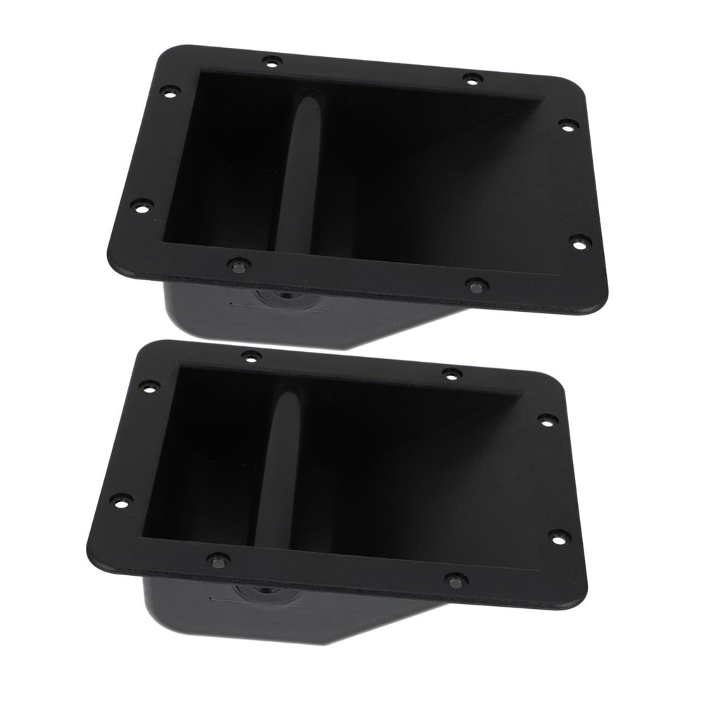 Gadpiparty 2pcs Sturdy Audio Handles Matte Finish Pull Cabinets Hardware for Speakers