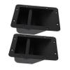 Gadpiparty 2pcs Sturdy Audio Handles Matte Finish Pull Cabinets Hardware for Speakers view 1