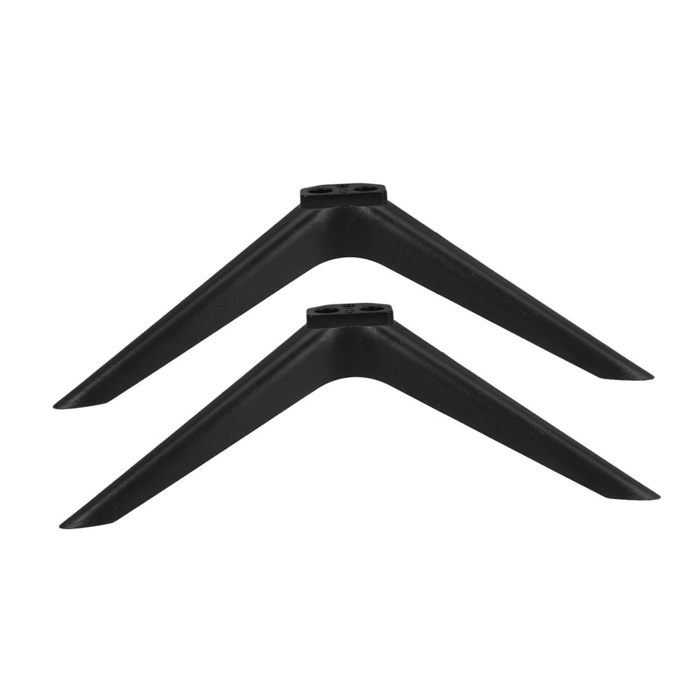 Garneck 2pcs Tv Stand Replacement Base Legs Small Tv Bracket Mounting Screws Easy Install for Living Office