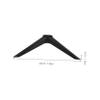 Garneck 2pcs Tv Stand Replacement Base Legs Small Tv Bracket Mounting Screws Easy Install for Living Office view 2