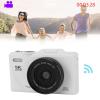 5K Digital Camera 75MP HD 18X Digital Zoom Autofocus Retro Mirrorless Camera for Travel Photography (White) view 3
