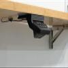 Adjustable Under-Table Stand, Articulating Desk Mount for Stream Deck Mini, Space-Saving Design (Grey) view 2