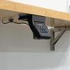 Adjustable Under-Table Stand, Articulating Desk Mount for Stream Deck Mini, Space-Saving Design (Grey) view 3
