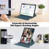 Tablet Protective Case Cover Compatible with Xiaomi Mi Pad 7/7 Pro Case 11.2 Inch 2024 Detachable Wireless Keyboard S Pen Holde, 360 Degree Swivel Stand Folio Flip Smart Tablet Cover Auto Sleep/Wake T view 2