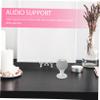 CHICAMPERA Tabletop Speaker Stand for Elegant Desktop Audio Bracket Lightweight and Stable Design for Home Decor Easy Installation for view 2