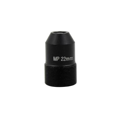 Pinhole Lens CCTV 22mm M12*0.5 Interface 1/2 Inch Aperture F1.6 14.8 Degree Suitable for Micro Surveillance Security Camera