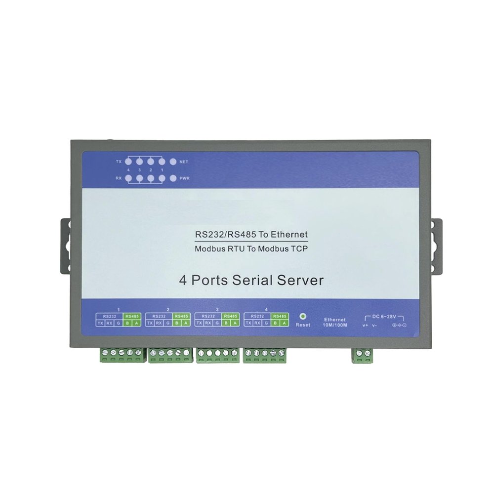 CHEECENT Two Ports Serial Device Server with RS232 RS485