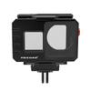 FEICHAO 80m Diving Camera Case 1/4 Positioning Hole Underwater Frame Compatible with Action 5 Pro/4/3 Sports Camera (Case+Quick Release Base) view 1