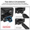 FEICHAO 80m Diving Camera Case 1/4 Positioning Hole Underwater Frame Compatible with Action 5 Pro/4/3 Sports Camera (Case+Quick Release Base) view 3