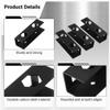 Heavy-Duty Under Desk Mount For Laptop And Accessories, Sturdy Metal Holder view 2