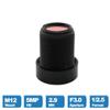 HD 5MP Lens 2.9MM M12 Interface F3.0 Distortion-Free 650nm IR Filter for CCTV Face Recognition Camera view 4