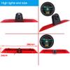 1280 * 720 Pixel Third Roof Brake Lamp Car Backup Camera Replacement for Ford Transit 3 Van Transporter 2014-2015 Dritte 3 Reverse Parking Camera Waterproof Night Vision view 3