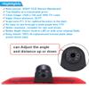 1280 * 720 Pixel Third Roof Brake Lamp Car Backup Camera Replacement for Ford Transit 3 Van Transporter 2014-2015 Dritte 3 Reverse Parking Camera Waterproof Night Vision view 4