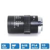 Lens 6-15mm varifocal CS Mount Lens Manual Aperture Zoom F1.4 for Surveillance Security Cameras view 2
