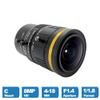 HD 4K 8 Megapixel C-Mount Varifocal CCTV Lens 4-18mm Aperture F1.4 Format 1/1.8 for Surveillance Security Cameras view 3