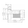 5MP M7 X 0.35 Lens 2.4mm 1/3" Distortion-Free Lens with 650nm IR Filter for CCTV Security Cameras view 3