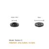 Accessories Metal Button, Suitable for Camera Lens with Screw Mount, Size 6.4mm*P0.5 Diameter 13mm view 2