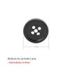 Accessories Metal Button, Suitable for Camera Lens with Screw Mount, Size 6.4mm*P0.5 Diameter 13mm view 3