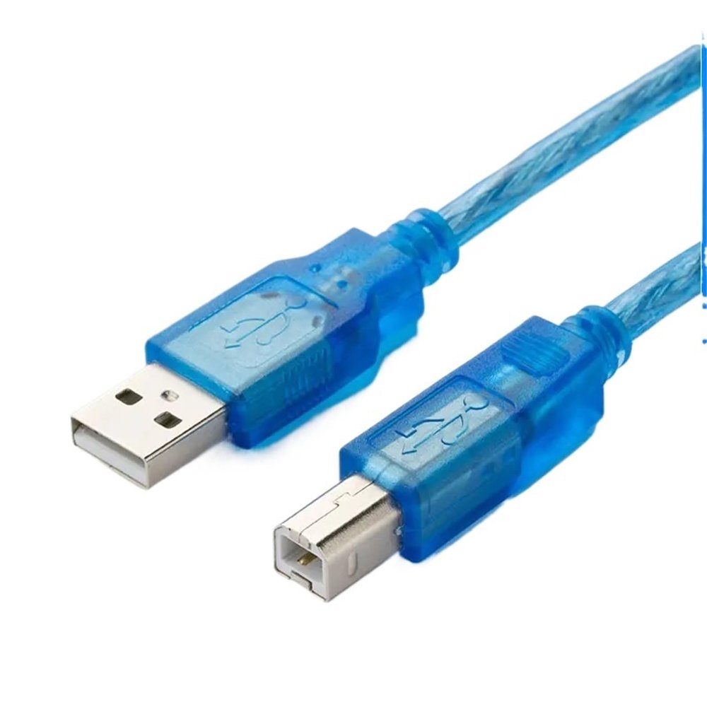 perdnmkg 2m USB Printer Cable Square Port Type A to B USB 2.0 Cable 2 Meter 0.5m 3Meter Length Electrical Wire Wires for(1.5m)