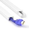 Delamu Cord Hider, 31.5in Cord Covers for Wires on Wall, Paintable Cable Hider, Easy to Use Wire Covers for Cords, Wire Hiders for TV on Wall, Cable Cover Cable Management, W0.59in H0.40in view 1