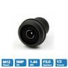 1.44mm Lens 5.0 megapixel Wide Angle 180 Degree MTV M12 X 0.5 Interface Infrared Night Vision fisheye Lens for CCTV Camera(Lens Only) view 2