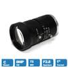 8MP CCTV Camera Lens 75mm C-Mount Manual Iris Focus F2.8 Aperture 1 Inch Image Format Security Camera Industrial Lens view 3