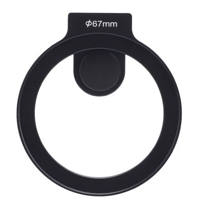 67mm Lens Filter Cold Shoe Mount Phone Photography Filming Vlogging 16 Pro Aluminum Alloy