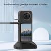 Action Camera Silicone Desktop Stand Base Nonslip Stable Lightweight Compact Silicone Desktop Mount for X4 Sports Camera view 2