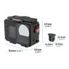 FEICHAO 80m Diving Camera Case 1/4 Positioning Hole Underwater Frame Compatible with Action 5 Pro/4/3 Sports Camera (Case+2-Slot Bracket) view 2