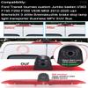 1280 * 720 Pixel Third Roof Brake Lamp Car Backup Camera Replacement for Ford Transit 3 Van Transporter 2014-2015 Dritte 3 Reverse Parking Camera Waterproof Night Vision+4.3" Reverse Mirror view 3