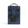 KANI 818386 Filter Case, 3.9 inches (100 mm) Wide, AC-119F100IV Soft Case, Blue for Square Filters with Filter Frame, Holds 4 Filters + Filter Holder, Vertical Storage, Belt Loop, Shoulder Strap view 4