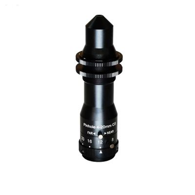 Pinhole Lens Zoom 4-20mm CS Mount HD 3MP Aperture F1.4 Format 1/2.7 Inch for Surveillance Security Camera
