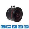 HD 4K C-Mount CCTV Lens 10 Megapixels 2.8MM Wide Angle Aperture F1.6 Format 1/1.8 Inch Manual Aperture Suitable for Surveillance IP Cameras view 2