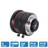 HD 4K C-Mount CCTV Lens 10 Megapixels 2.8MM Wide Angle Aperture F1.6 Format 1/1.8 Inch Manual Aperture Suitable for Surveillance IP Cameras view 3