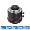 HD 4K C-Mount CCTV Lens 10 Megapixels 2.8MM Wide Angle Aperture F1.6 Format 1/1.8 Inch Manual Aperture Suitable for Surveillance IP Cameras view 4