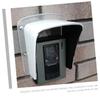 Mipcase Waterproof Doorbell Cover for Access Control and Attendance Machines Sturdy Plastic Weatherproof Design for Home Use view 3