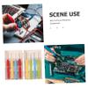 Balacoo 8pcs Hollow Needle Desoldering Tool Kit Non-wetting Stainless Steel Repair Needles for Electronic Components Efficient and User-friendly Design for Hobbyists and Professionals view 3