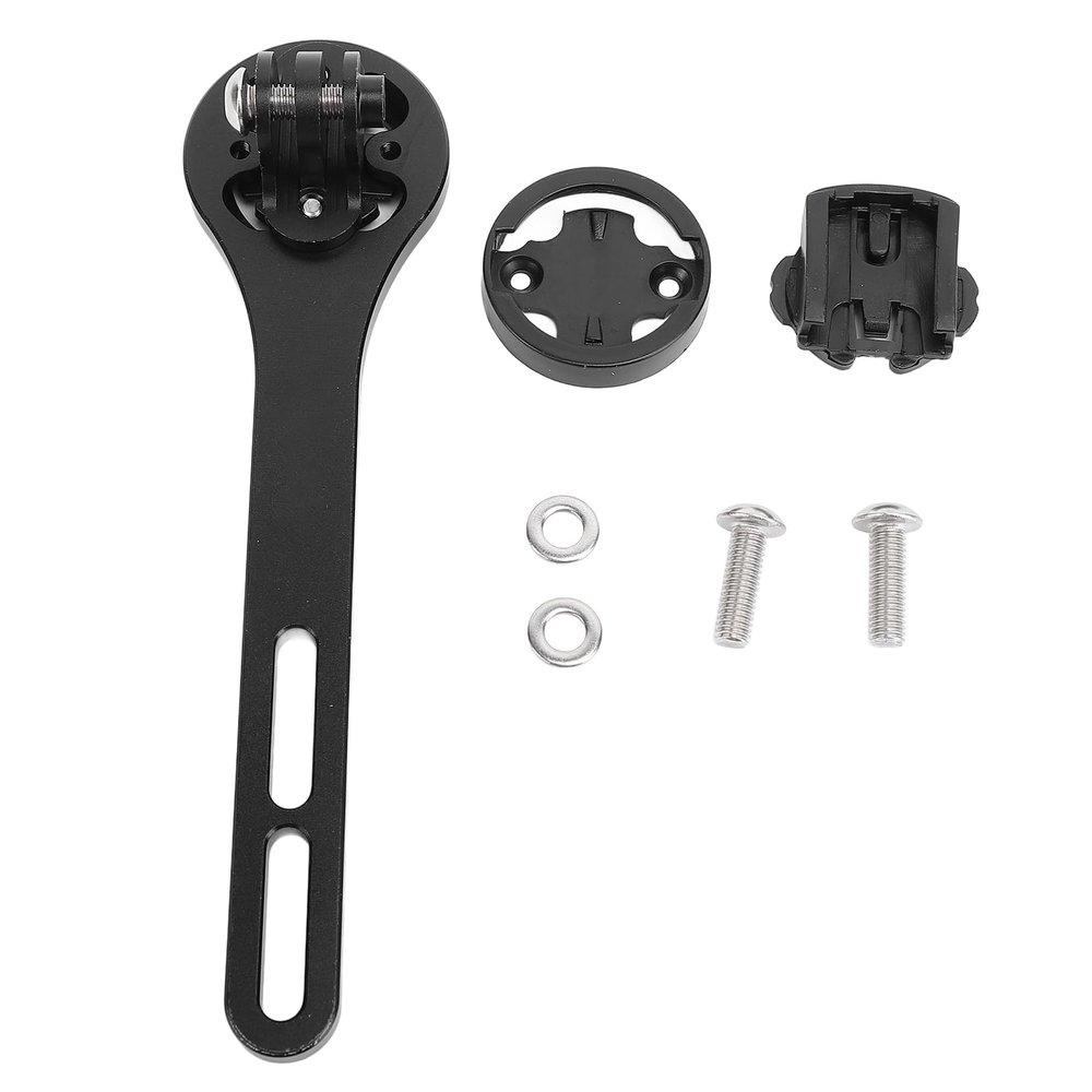 Pilipane Front Handlebar Mount Aluminum Alloy High Stability Strong Structure Front Cycling Computer Mount for Riding