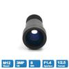 Starlight Lens 3MP 8mm Fixed Aperture F1.4 Wide Angle Suitable for IMX290/291/307/327 Low Illumination CCTV AHD IP Camera view 2