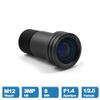 Starlight Lens 3MP 8mm Fixed Aperture F1.4 Wide Angle Suitable for IMX290/291/307/327 Low Illumination CCTV AHD IP Camera view 3