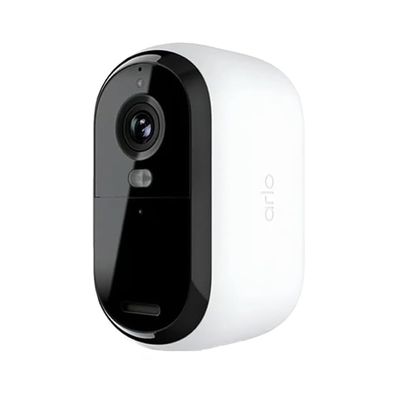 Arlo Essential Spotlight Camera, Wireless Security Camera, Outdoor Camera HD (2nd Gen),1080p Video, Color Night Vision, Direct to WiFi No Hub Needed, Surveillance cam, White