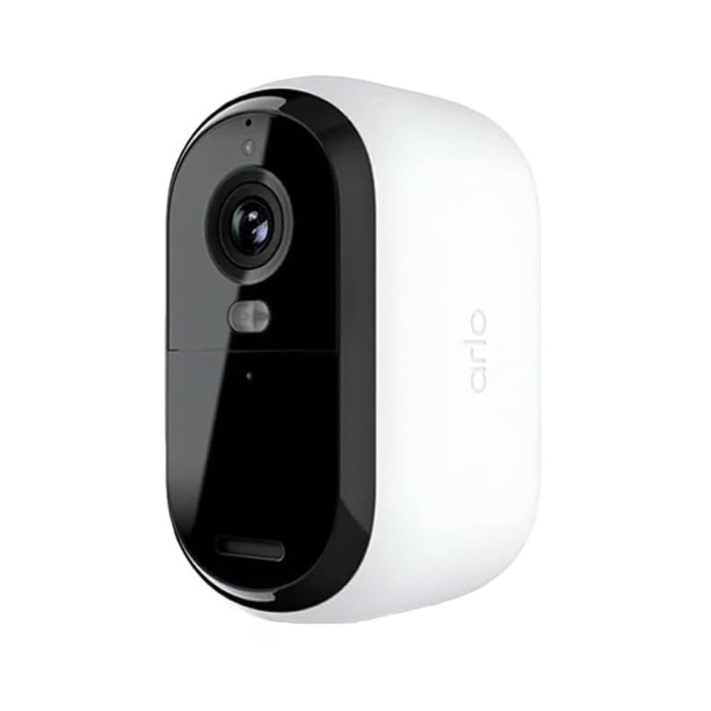 Arlo Essential Spotlight Camera, Wireless Security Camera, Outdoor Camera HD (2nd Gen),1080p Video, Color Night Vision, Direct to WiFi No Hub Needed, Surveillance cam, White