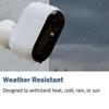 Arlo Essential Spotlight Camera, Wireless Security Camera, Outdoor Camera HD (2nd Gen),1080p Video, Color Night Vision, Direct to WiFi No Hub Needed, Surveillance cam, White view 4
