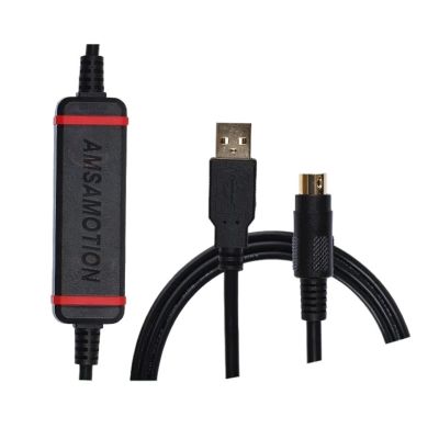 perdnmkg FX-USB-AW FTDI Type Communication Cable Suitable for FX1N/2N/FX3UC/FX3G Series PLC Programming Cable(FTDI Chip)