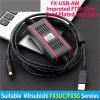 perdnmkg FX-USB-AW FTDI Type Communication Cable Suitable for FX1N/2N/FX3UC/FX3G Series PLC Programming Cable(FTDI Chip) view 2
