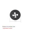 CCTV Accessories Metal Button for Phinhole Lens with Screw Mounting Hole, Size 6.4mm*P0.5 Diameter 11.1mm view 2